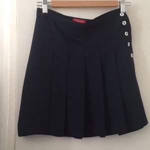 Navy blue skirt